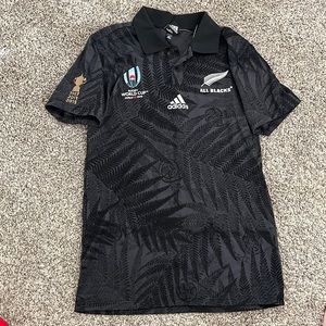 adidas ALL BLACKS rugby polo